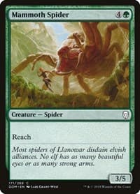 Mammoth Spider - Dominaria - Magic: The Gathering card