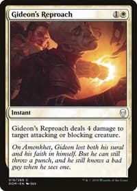 Gideon's Reproach - Dominaria - Magic: The Gathering card