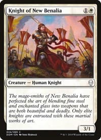 Knight of New Benalia - Dominaria - Magic: The Gathering card