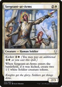 Sergeant-at-Arms - Dominaria - Magic: The Gathering card