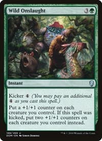 Wild Onslaught - Dominaria - Magic: The Gathering card