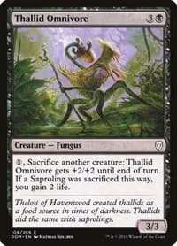 Thallid Omnivore - Dominaria - Magic: The Gathering card