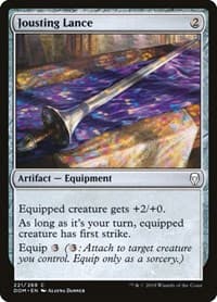 Jousting Lance - Dominaria - Magic: The Gathering card
