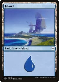Island (255) - Dominaria - Magic: The Gathering card