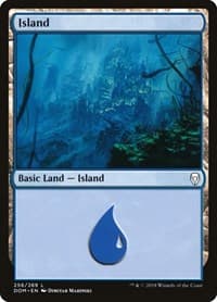 Island (256) - Dominaria - Magic: The Gathering card