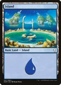 Island (257) - Dominaria - Magic: The Gathering card