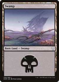 Swamp (259) - Dominaria - Magic: The Gathering card