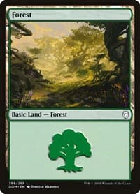 Forest (268) - Dominaria - Magic: The Gathering card
