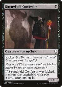 Stronghold Confessor - Dominaria - Magic: The Gathering card