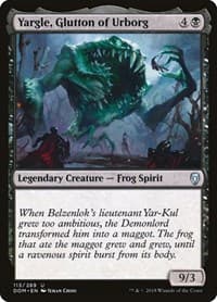 Yargle, Glutton of Urborg - Dominaria - Magic: The Gathering card