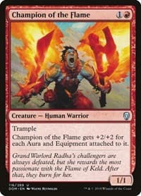 Champion of the Flame - Dominaria - Magic: The Gathering card