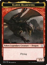 Karox Bladewing Token - Dominaria - Magic: The Gathering card