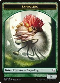 Saproling Token (011) - Dominaria - Magic: The Gathering card