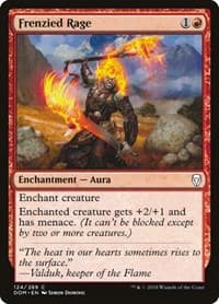 Frenzied Rage - Dominaria - Magic: The Gathering card