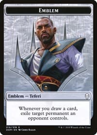Emblem - Teferi, Hero of Dominaria - Dominaria - Magic: The Gathering card