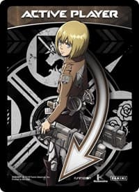 Active Player - Armin Arlelt - Attack on Titan - MetaX TCG card