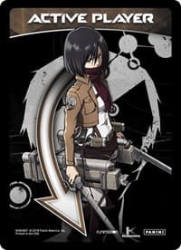 Active Player - Mikasa Ackermann - Attack on Titan - MetaX TCG card