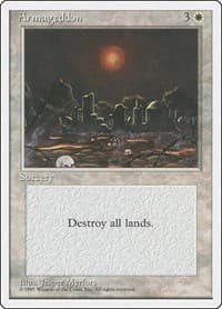 Armageddon - Fourth Edition - Magic: The Gathering card