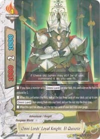 Omni Lords' Loyal Knight, El Quixote - Buddy Legends - Future Card BuddyFight card