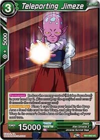 Teleporting Jimeze - Tournament of Power - Dragon Ball Super: Masters card