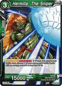 Hermilla, The Sniper - Tournament of Power - Dragon Ball Super: Masters card