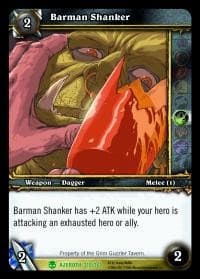 Barman Shanker - Heroes of Azeroth - WoW card