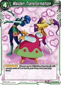 Maiden Transformation - Tournament of Power - Dragon Ball Super: Masters card