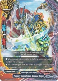 Purgatory Knights Reborn, Crossbow Dragon - Buddy Legends - Future Card BuddyFight card