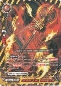Executioners' Lance, Gehenna Gretsch - Buddy Legends - Future Card BuddyFight card