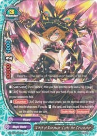 Witch of Ruination, Cathy the Devastator - Buddy Legends - Future Card BuddyFight card