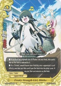 Freaky Strength Girl, Hikiko - Buddy Legends - Future Card BuddyFight card