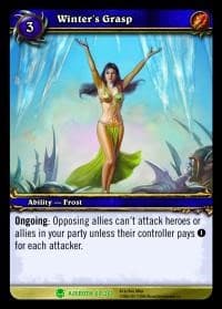 Winter's Grasp - Heroes of Azeroth - WoW card