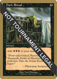 Dark Ritual - 1999 Jakub Slemr (USG) - World Championship Decks - Magic: The Gathering card