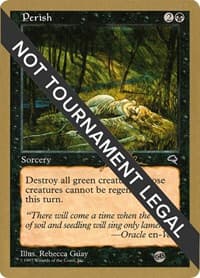 Perish - 1999 Jakub Slemr (TMP) (SB) - World Championship Decks - Magic: The Gathering card