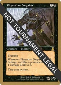 Phyrexian Negator - 1999 Jakub Slemr (UDS) (SB) - World Championship Decks - Magic: The Gathering card