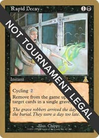 Rapid Decay - 1999 Jakub Slemr (UDS) - World Championship Decks - Magic: The Gathering card