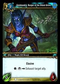 Galahandra, Keeper of the Silent Grove - Heroes of Azeroth - WoW card
