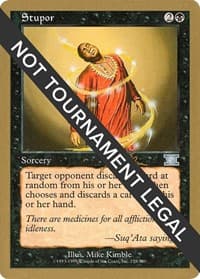 Stupor - 1999 Jakub Slemr (6ED) - World Championship Decks - Magic: The Gathering card