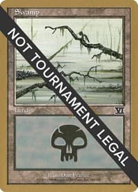 Swamp (340) - 1999 Jakub Slemr (6ED) - World Championship Decks - Magic: The Gathering card