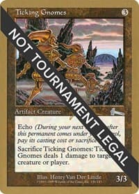 Ticking Gnomes - 1999 Jakub Slemr (ULG) - World Championship Decks - Magic: The Gathering card