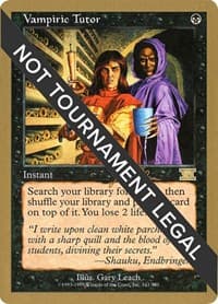 Vampiric Tutor - 1999 Jakub Slemr (6ED) - World Championship Decks - Magic: The Gathering card