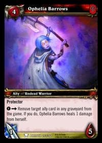 Ophelia Barrows - Heroes of Azeroth - WoW card