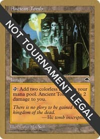 Ancient Tomb - 1999 Mark Le Pine (TMP) - World Championship Decks - Magic: The Gathering card