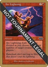 Arc Lightning - 1999 Mark Le Pine (USG) (SB) - World Championship Decks - Magic: The Gathering card