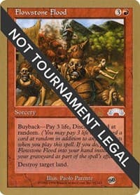 Flowstone Flood - 1999 Mark Le Pine (EXO) (SB) - World Championship Decks - Magic: The Gathering card