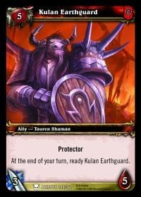 Kulan Earthguard - Heroes of Azeroth - WoW card