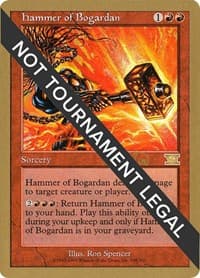 Hammer of Bogardan - 1999 Mark Le Pine (6ED) - World Championship Decks - Magic: The Gathering card