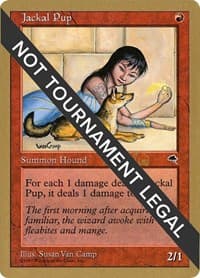 Jackal Pup - 1999 Mark Le Pine (TMP) - World Championship Decks - Magic: The Gathering card