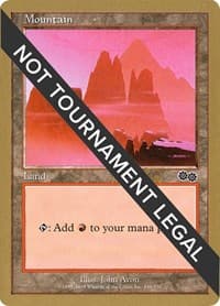Mountain (346) - 1999 Mark Le Pine (USG) - World Championship Decks - Magic: The Gathering card