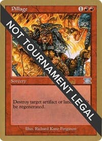 Pillage - 1999 Mark Le Pine (6ED) - World Championship Decks - Magic: The Gathering card
